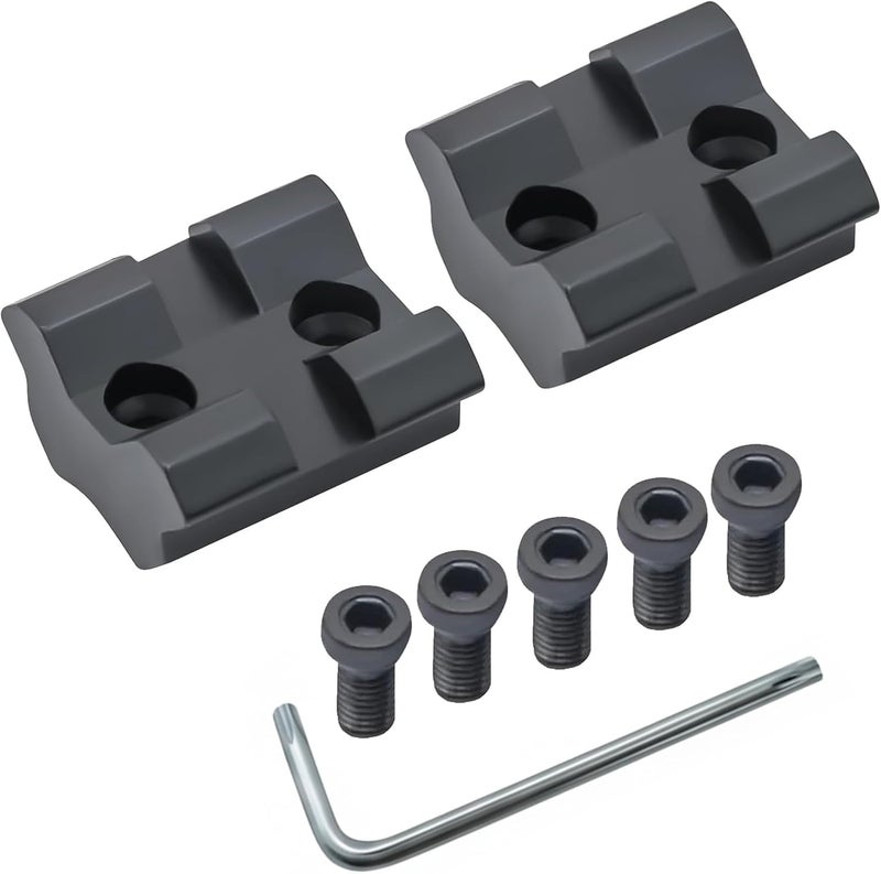 Gotical Store | 2-PC Each 21.2 Inch Rails for Savage 70459 Rascal Scope Mount Base Kit Hard Anodized Aluminum w/Matte Black Finished - Image 1